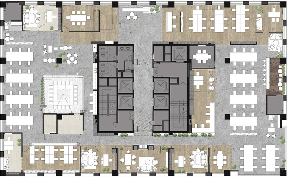  科技公司裝修設(shè)計(jì)平面圖,科技公司裝修設(shè)計(jì)圖
