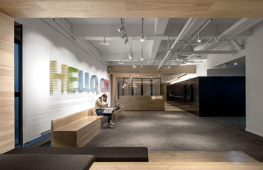 商務(wù)穩(wěn)重風(fēng)辦公室活動(dòng)區(qū)裝修設(shè)計(jì)全景圖,辦公室活動(dòng)區(qū)裝修設(shè)計(jì)圖