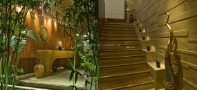 足浴店設計效果圖,足浴店設計圖