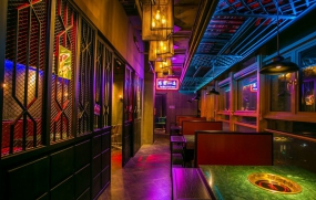 火鍋店裝飾實景圖,火鍋店裝飾效果圖
