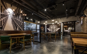 燒烤店空間設(shè)計(jì)實(shí)景圖,燒烤店空間設(shè)計(jì)效果圖