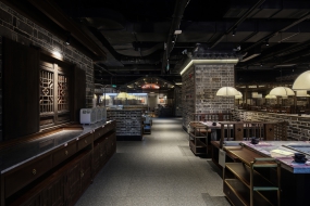 火鍋店設(shè)計實景圖,火鍋店設(shè)計案例圖
