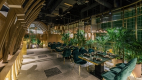 火鍋店空間設(shè)計圖片
