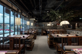 火鍋店裝修設(shè)計實景圖,火鍋店裝修設(shè)計案例圖