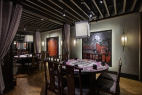 火鍋店裝飾圖片,火鍋店裝飾實景圖