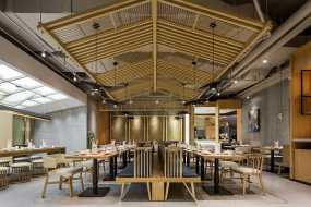 串串店裝飾實(shí)景圖,串串店裝飾案例圖