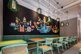  越南粉飯店設(shè)計(jì)實(shí)景圖,越南粉飯店設(shè)計(jì)案例圖