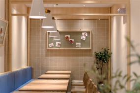 快餐店裝飾實景圖,快餐店裝飾案例圖