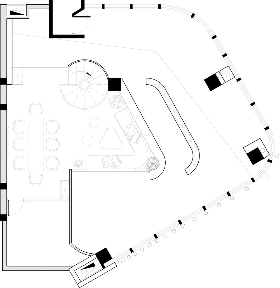 酒館空間設計平面圖,酒館空間設計平面