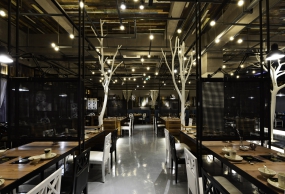 火鍋店店面裝修設(shè)計(jì)實(shí)景圖,火鍋店店面裝修設(shè)計(jì)圖片