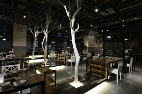 火鍋店空間設(shè)計(jì)實(shí)景圖