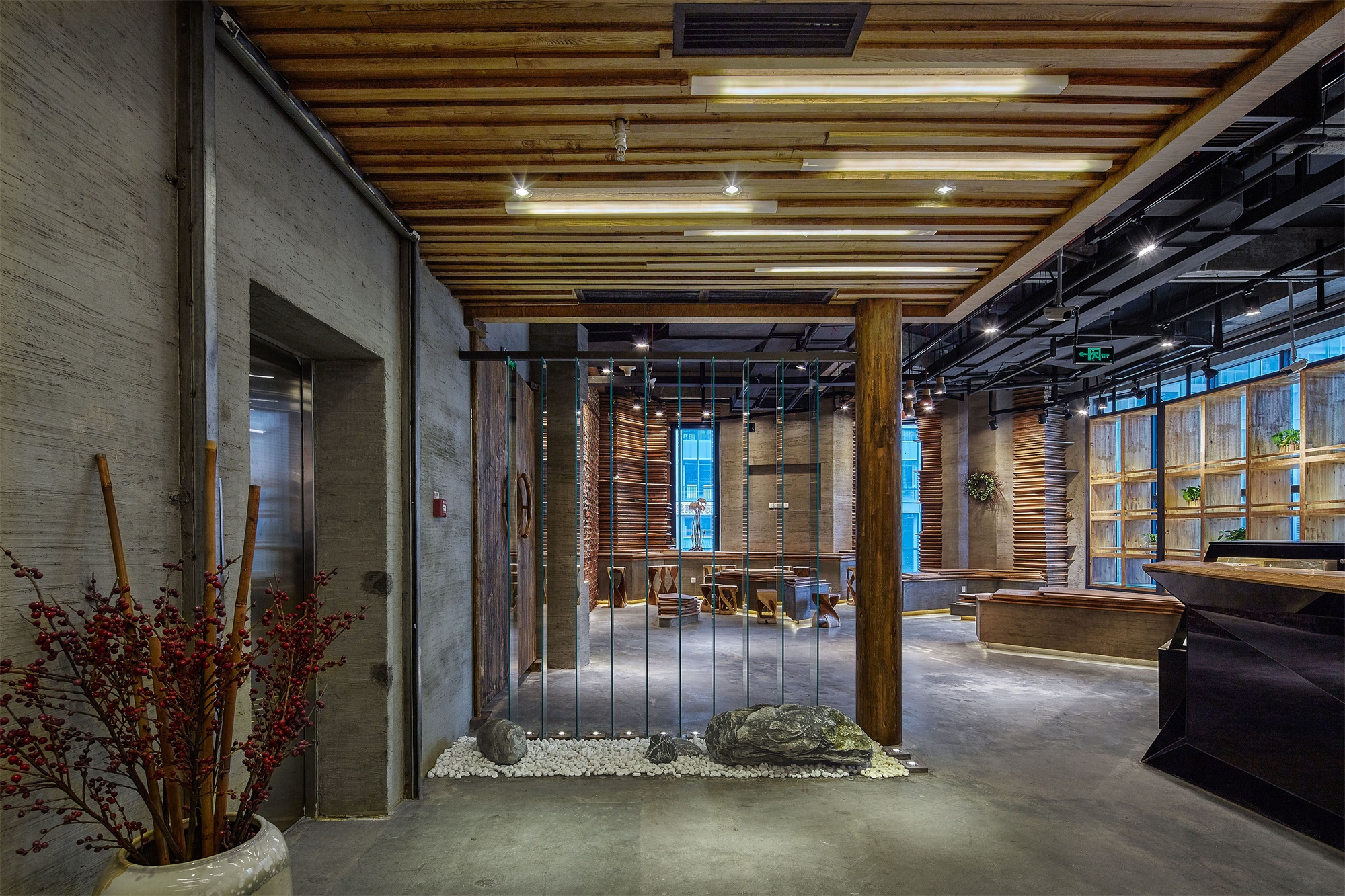 烤肉店裝飾效果圖,烤肉店裝飾布局圖