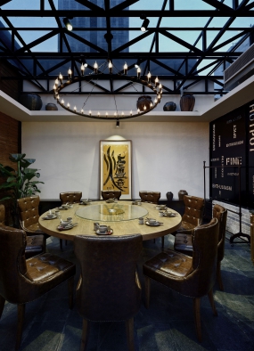 火鍋店店面裝飾設(shè)計(jì)布局圖,火鍋店店面裝飾設(shè)計(jì)實(shí)景圖