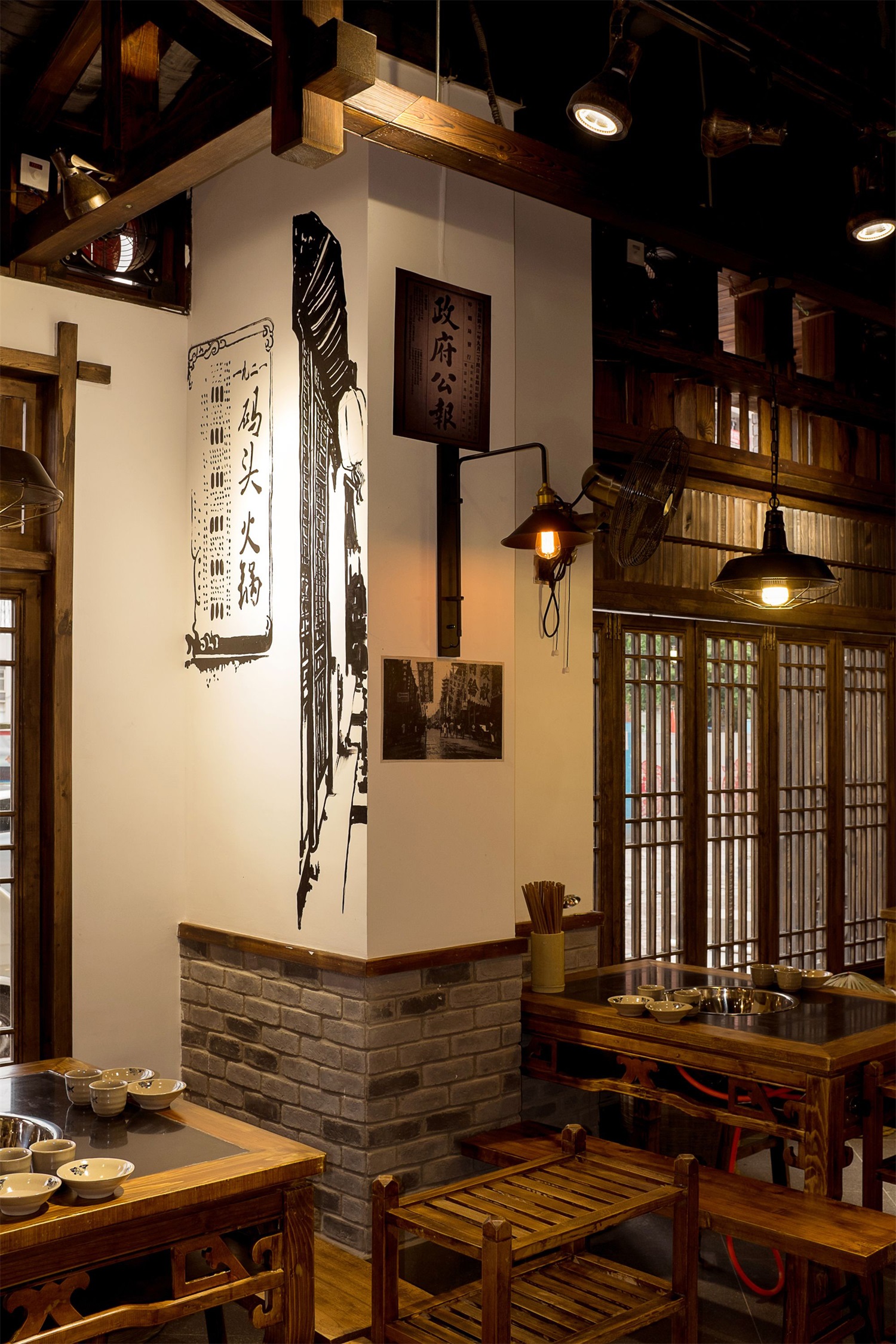 火鍋店裝飾實(shí)景圖, 火鍋店裝飾圖片