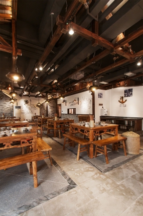 火鍋店店面空間設(shè)計(jì)圖片,火鍋店店面裝飾設(shè)計(jì)效果圖
