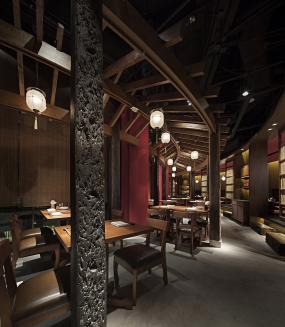 簡約飯店空間設(shè)計(jì)效果圖,簡約飯店空間設(shè)計(jì)案例