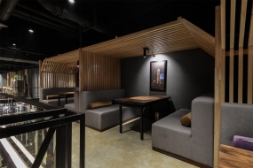 重慶小面面館裝飾案例,重慶小面面館裝飾圖片