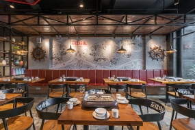 烤肉店設(shè)計(jì)布局圖