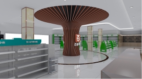 食品超市空間設(shè)計案例圖,食品超市空間設(shè)計案例