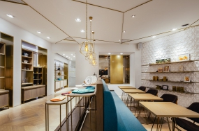 快餐店裝修設計案例,快餐店裝修設計圖片