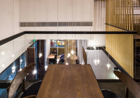 面館空間設計實景圖,餐館設計圖片