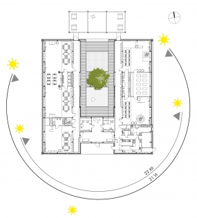 1200平幼兒園空間設(shè)計平面圖