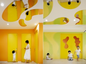上海美丘第一幼兒園,幼兒園空間設(shè)計(jì)效果圖