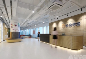 工業(yè)風(fēng)辦公室前廳裝飾設(shè)計(jì)效果圖