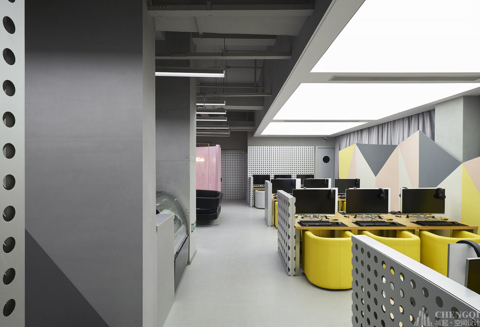 網咖設計實景圖,網咖設計案例圖