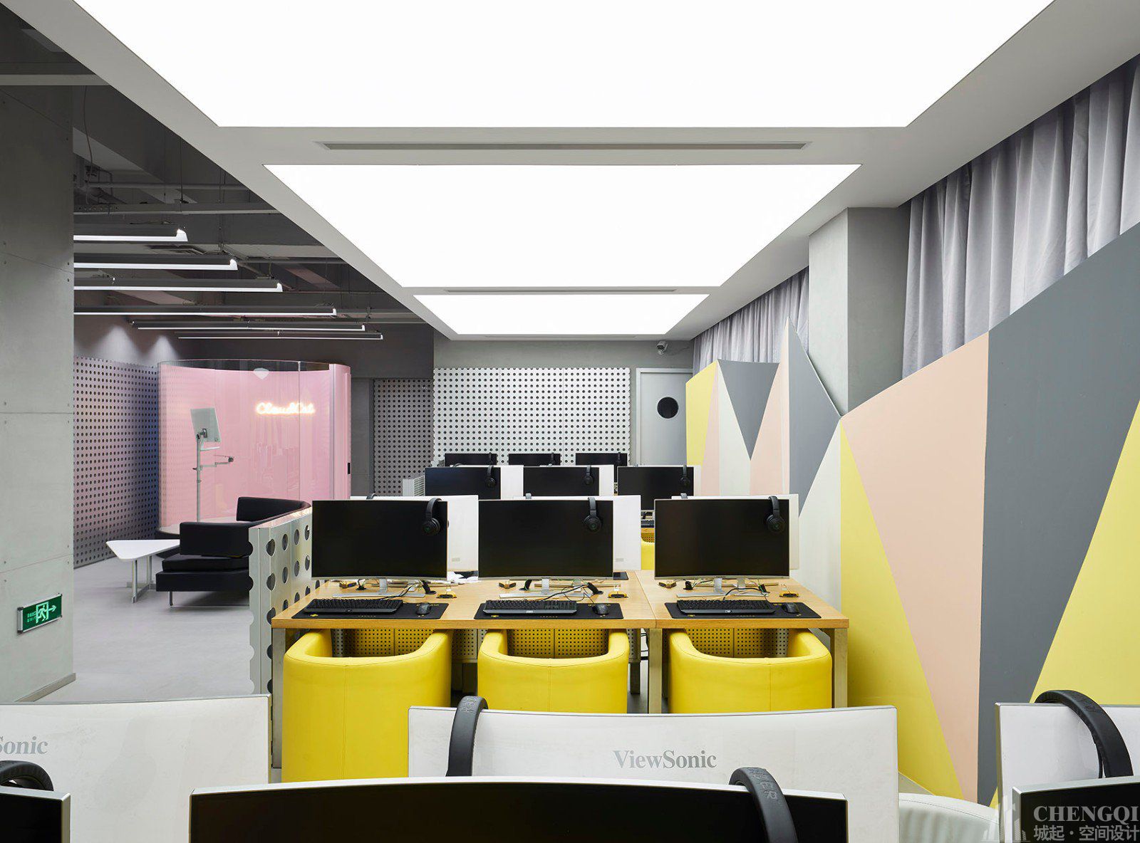 網咖設計圖片,網咖設計實景圖