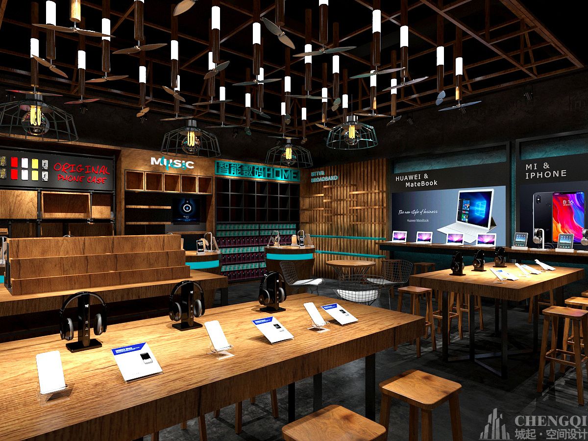 智能數(shù)碼店設(shè)計(jì)效果圖,智能數(shù)碼店裝修設(shè)計(jì)圖片