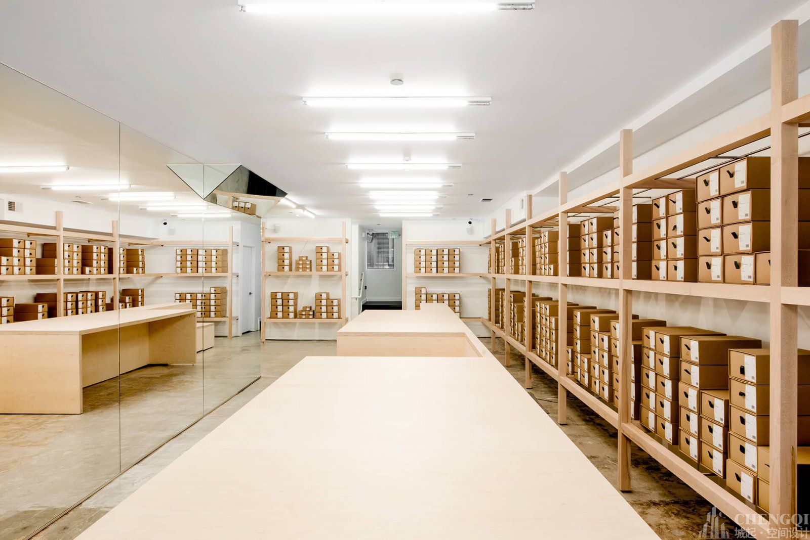 鞋店專賣店裝修案例圖,鞋店專賣店裝修圖片