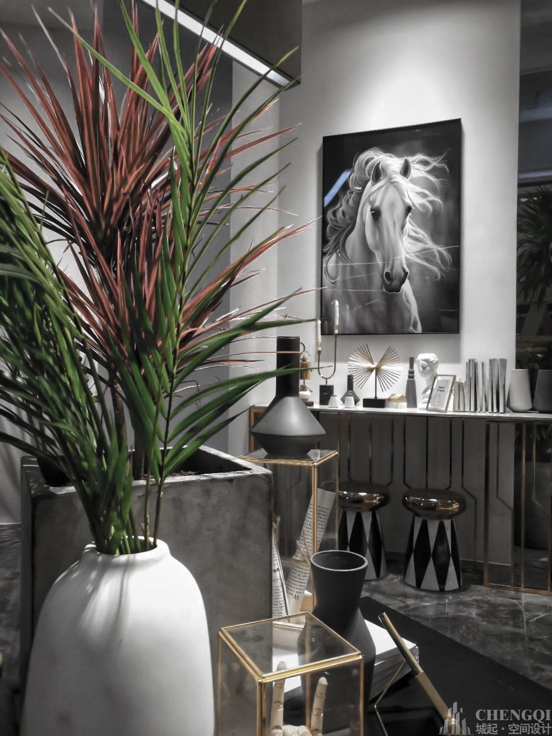 甜品店空間設(shè)計效果圖,甜品店裝飾布局圖