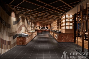 自助餐廳空間設(shè)計(jì)布局圖,自助餐廳空間設(shè)計(jì)案例圖