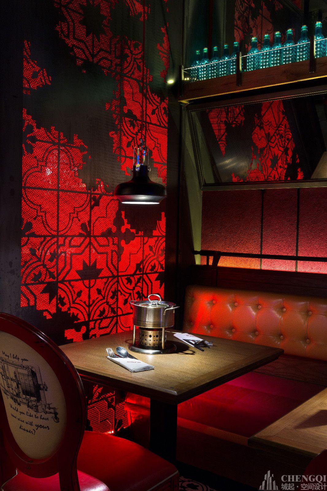 自助餐廳裝修設計案例圖,自助餐廳裝修設計效果圖