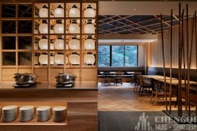 自助餐廳裝飾案例圖