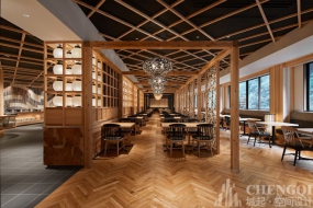 自助餐廳裝修設(shè)計案例圖,自助餐廳裝修設(shè)計效果圖