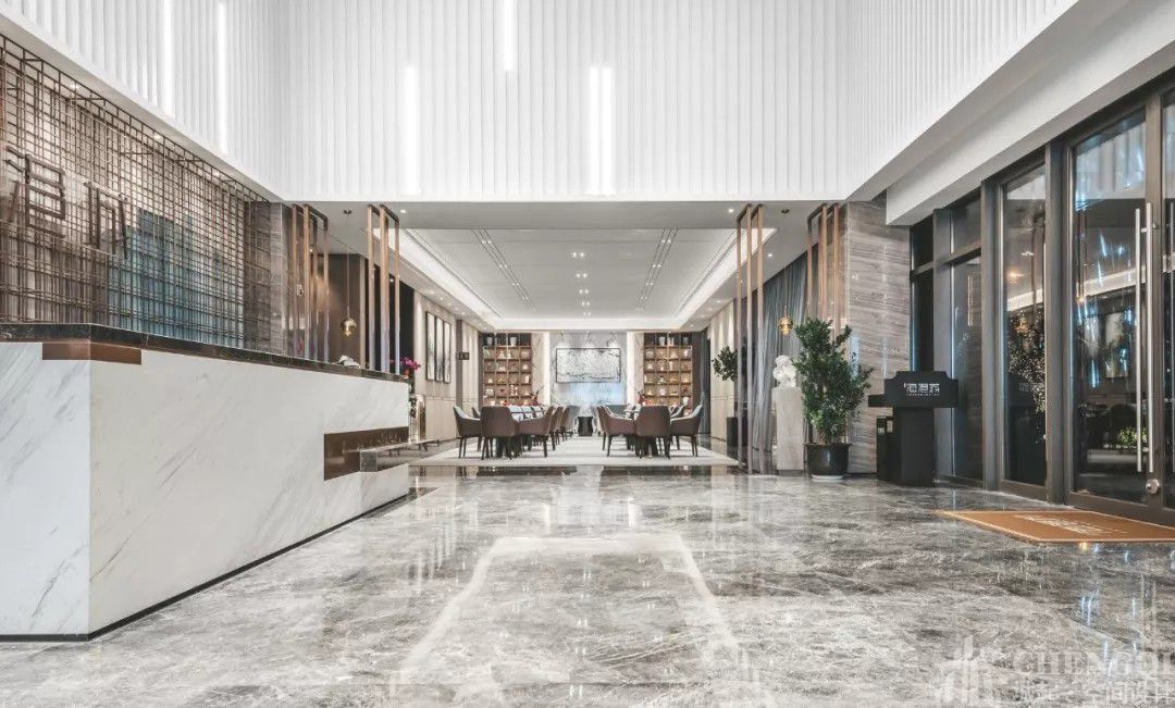 售樓處裝飾案例圖,售樓處裝飾實景圖