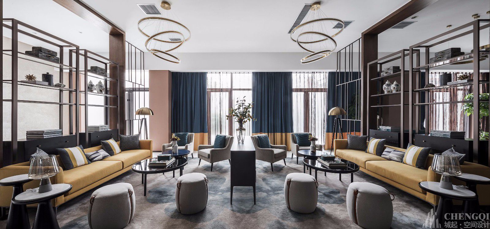 售樓部裝修效果圖,售樓部裝修設(shè)計(jì)布局圖