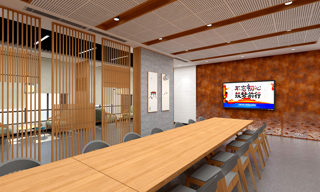 展廳設(shè)計(jì)效果圖,紅色展廳設(shè)計(jì)效果圖