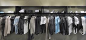 服裝店裝修貨架設計圖片