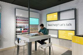 手機店收銀臺裝修效果圖片