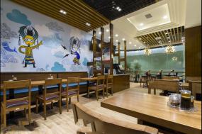快餐店吧臺(tái)效果圖