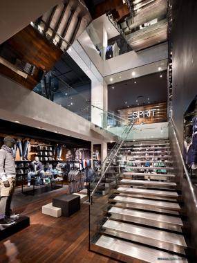 服裝店門面裝飾室內設計圖片