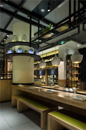 時尚飯店吊頂裝修效果圖