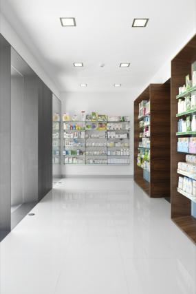 化妝品店貨架設計裝修效果圖片大全