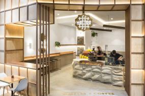 室內(nèi)設(shè)計現(xiàn)代簡約風(fēng)格奶茶店裝修圖片