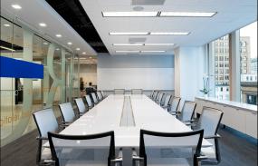 公司會議室室內設計裝修效果圖