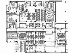 現(xiàn)代辦公室室內(nèi)布置效果圖圖片2018
