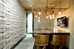 250平的辦公室效果圖